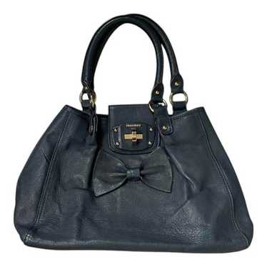 バッグ miumiu leather ribbon hand bag black Miu miu ribbon handbag - Gem
