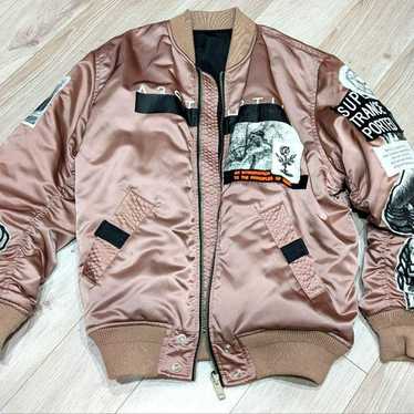 ジャケット・アウター DIESEL Reversible MA1 Diesel Reversible Cropped MA-1 Bomber Jacket available on