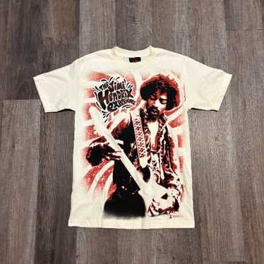 VINTAGE - 00s vintage jimi hendrix zion 灰色 両面 Tシャツ a8c14a81f74e4b21f766a37a3e98c1