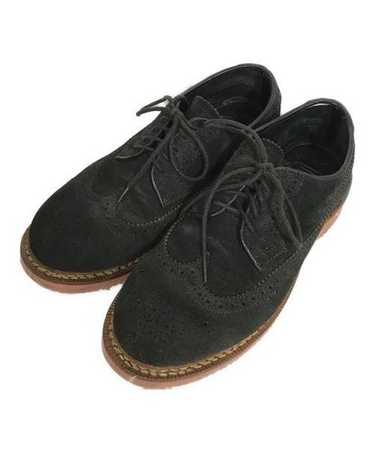 visvim patrician suede-folk 9 ブラック Visvim patrician perf folk - Gem