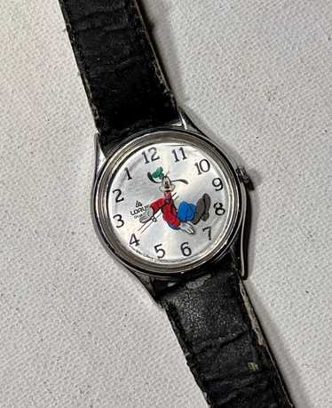 超希少　レトロ　LORUS   グーフィー             腕時計 Vintage Goofy Watch by Lorus | Disney Japan Quartz Watch