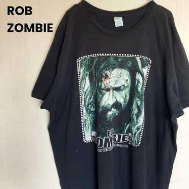 ROB ZOMBIE vintage band tee shirt 墨黒 Vintage Rob Zombie L men's Tennessee River T-shirt HTF Black