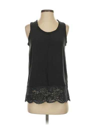 Rebecca Taylor Women Black Sleeveless Silk Top 0 - image 1