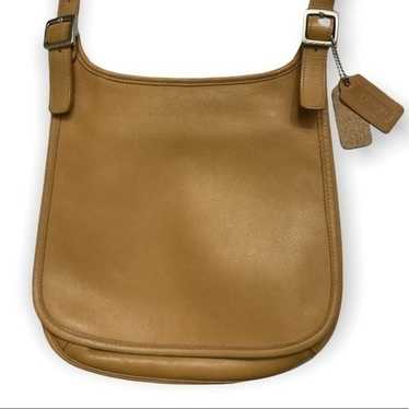 バッグ old COACH 9135 Light beige Coach ~ Vintage Leather Crossbody Bag No.-EOD~9135 | eBay