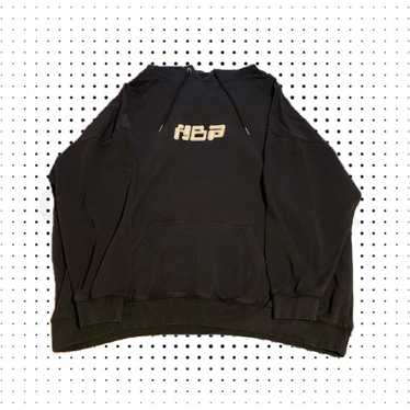 Hood by Air ブラック Dead Inside プルオーバー HOOD BY AIR HBA SWEATSHIRT WITH DEAD INSIDE EMBROIDERY