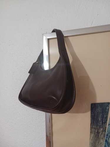 バッグ COACH y2k 00 hobo oneshoulder halfmoon Y2K Coach Hobo Bag Signature Brown Leather Fabric Hamilton