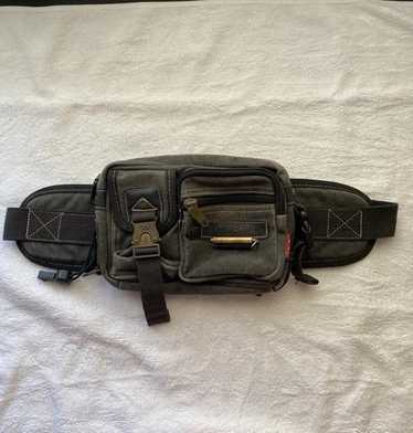 バッグ DIESEL 00s Leather Belt Bag Women's Rave leather Beltes bag with metal D | Black | Diesel