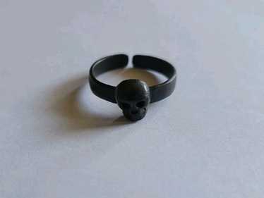 German skull ring - Gem