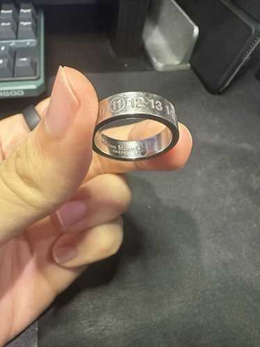 アクセサリーその他 Maison Margiela Numerical Slim Silver Ring Matte Silver Maison Margiela - Slim Numerical Ring | HBX - Globally