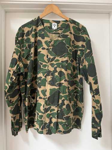 ジャケット・アウター South2 West8 SMOKEY SHIRT - CRAZY CAMO South2 West8 Green Smokey Shirt South2 West8