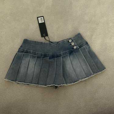 I.AM.GIA デニムミニスカート XXS REMINI DENIM SKORT - DARK DENIM BLUE | I.AM.GIA