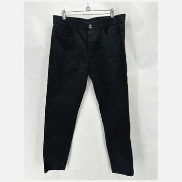 美品 GREYSON グレイソン ロングパンツ メンズ　31/32 メンズ チノパン スリム グレー ストレート 黒パンツ ロング