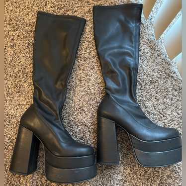 【インパクト大】Steve Madden CYPRESS ロングブーツ Amazon.com | Steve Madden Women's Cypress Fashion Boot