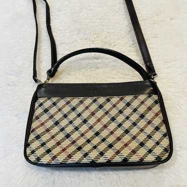 [DAKS] D Decoration Checkered Color Leather Bag S★人気★ $_12.JPG?set_id=880000500F