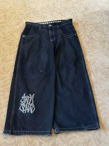 JNCO JEANS baggy jeans 34×30 Jnco Style Baggy Jeans Men 34x30 Y2K Grunge Wide 11 Leg