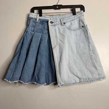 【送料&関税込】Alexander McQueen Front Slit Denim Skirt Alexander McQueen Front Slit Denim Skirt | italist