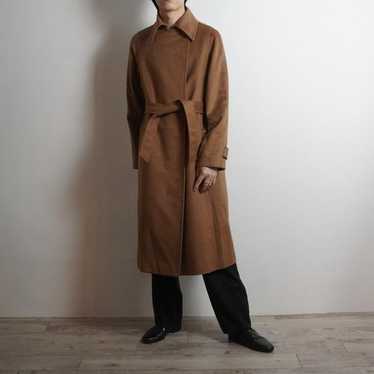 BELTA BUONO　ベルタボーノ　カシミヤ100%　ロングコート カシミヤ100％ BELTA BUONO ベルタボーノ ステンカラーコート 黒