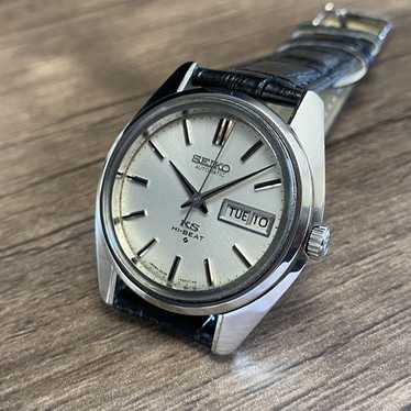 【ミズミズ】OH済み　SEIKO KS KingSeiko 1968年製 1968年製 キング セイコー アンティーク 4402-8000 メダル付 手