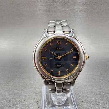 稼働 SEIKO Dolce 腕時計 10K アンティーク ローマン 1696 稼働 SEIKO Dolce 腕時計 10K アンティーク ローマン 1696