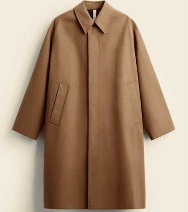STUDIO NICHOLSON ベージュ トレンチコート STUDIO NICHOLSON ベージュ トレンチコート
