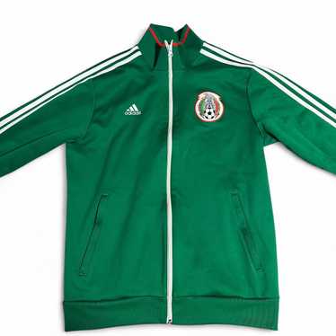 adidas メキシコ国旗デザインジャケット レア90年代 adidasアディダス メキシコ代表ジャージ 万国旗タグ