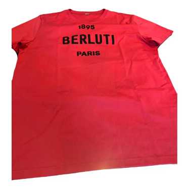 Tシャツ・カットソー Berluti SS25 'Marbeuf Scritto' shirt (R28HCS43004 F99) Marbeuf Scritto Short Sleeved Shirt | Berluti KW