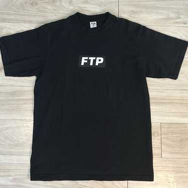 FTP エフティーピー Tシャツ メンズ 黒 ブラック アメリカ製 L 5.6オンス ヘビーウェイト ポケットTシャツ | メンズ | 1枚