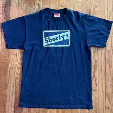 鬼レア デッドストック 90s Shorty’s skateboard Tシャツ VTG 90's Shorty's Skateboards Shirt Spellout Chad Mus… - Gem