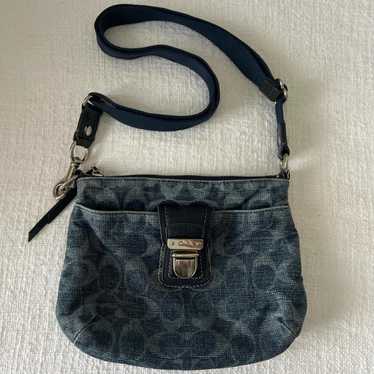 vintage coach old Black denim 黒 デニム vintage coach old Black denim 黒 デニム