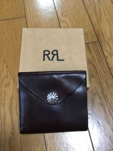 RRL LEATHER WALLET VINTAGE 加工 Concha Ryder Wallet - Brown