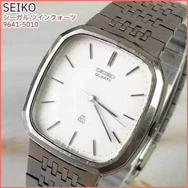 超希少　SEIKO　ツインクォーツ　高性能　金張り　3針 超希少SEIKOツインクォーツ高性能金張り3針