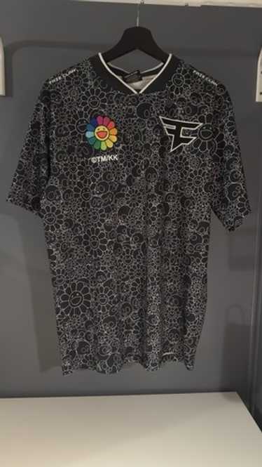 Takashi Murakami × FaZe Clan Jersey Blue Faze Clan x TK/MM | Shirts | Faze Clan X Takashi Murakami