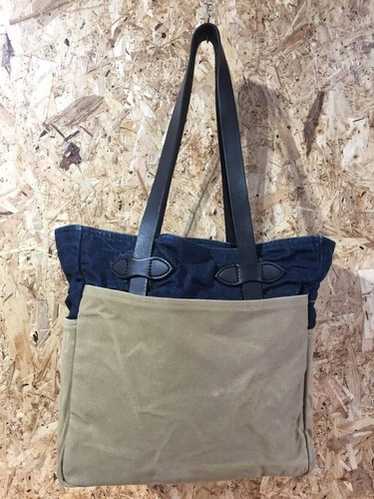 希少✨️ Levi's FILSON コラボ デニム トートバッグ USA製 希少✨️ Levi's FILSON コラボ デニム トートバッグ USA製