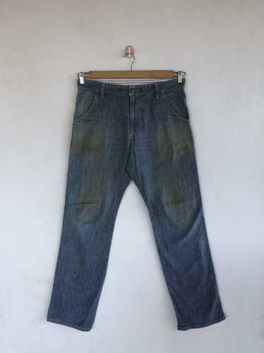 パンツ 2000's archive edwin super buggy denim 00s 超極太 archive buggy denim pants y2k - メルカリ