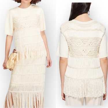 Jonathan Simkhai Delphine Macrame Top - image 1