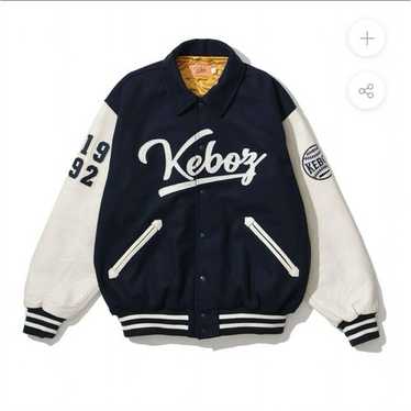 ジャケット・アウター KEBOZ MELTON & LEATHER VARSITY JACKET MELTON & LEATHER VARSITY JACKET（スタジャン）｜KEBOZ（ケボズ