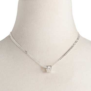 GUCCI グッチ Cut Out Plate Necklace ネックレス グッチ GUCCI カットアウトGバー ネックレス （シルバー