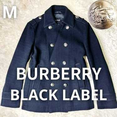 希少✨【バーバリーブルーレーベル】ロゴ メタルボタン ウール ナポレオンコート Burberry black label napoleon - Gem