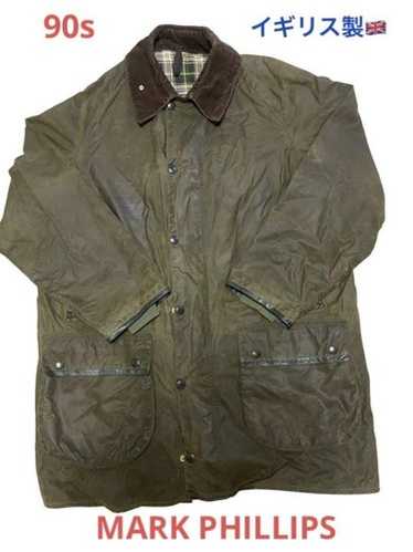 レア】90s Barbour Mark Phillips NAVY Vintage mark phillip - Gem