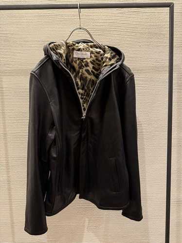 ジャケット・アウター 00s japanese label jacket y2k leather 00s japanese label leather - Gem