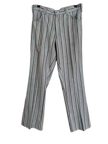 【60's】 vintage Stripe design trousers 60s/70s Mod Striped Pants | wildfirevintage