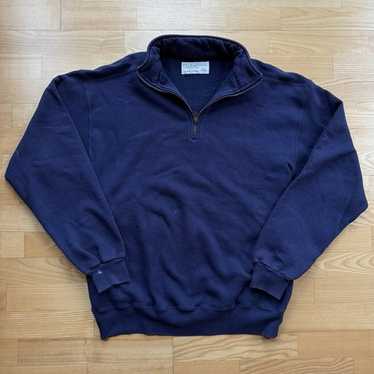 90s LLBean × Russell Sweat Cardigan Vintage 90s LL Bean Russell Athletic Classic Script Spell