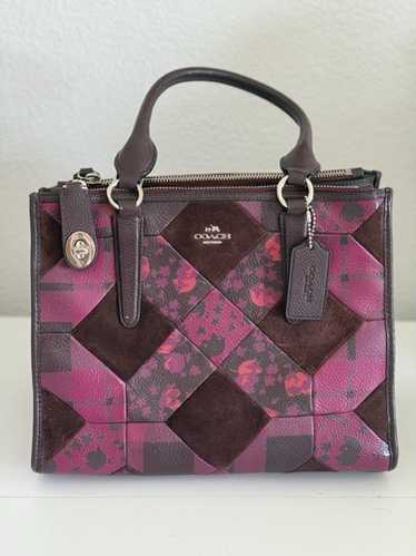 バッグ Coach Multi Color Suede Bag Pouch Set Coach Multi Color Suede Bag Pouch Set