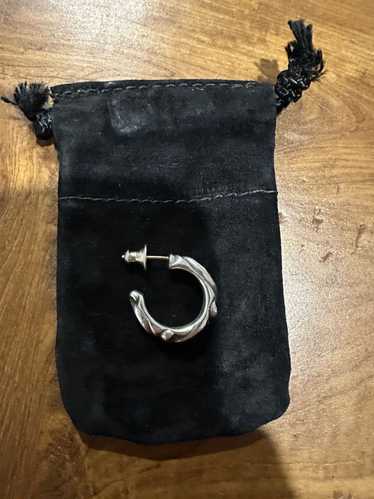 正規 CHROME HEARTS Scroll Hoop Pierce Chrome hearts scroll hoop - Gem