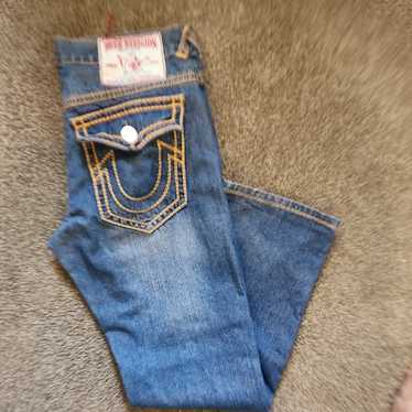 TRUE RELIGION JOEY SUPER T 極太スティッチ W23 TRUERELIGION JOEY SUPER T 極太スティッチ 23 フレア - メルカリ