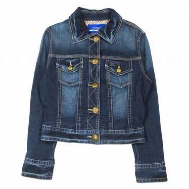 y2k✨️ BURBERRY BLUE LABEL ジップアップ ニット ベスト y2k✨️ BURBERRY BLUE LABEL ハーフジップ ニット ベスト