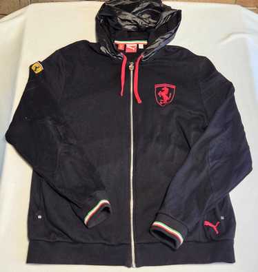 FerrariレーシングジャケットLユニセックス Ferrari racing jacket black - Gem