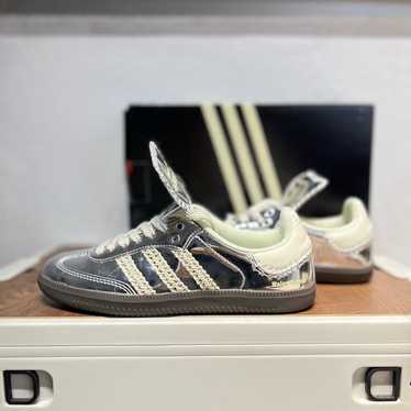 靴 wales Bonner adidas silver 24cm samba US 13 - adidas Samba x Wales Bonner Low Silver Metallic | eBay