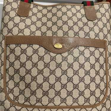 バッグ GUCCI SHERRY LINE GG PATTERN TOTE BAG Gucci GG Canvas Sherry Line Tote Bag ○ Labellov ○ Buy and