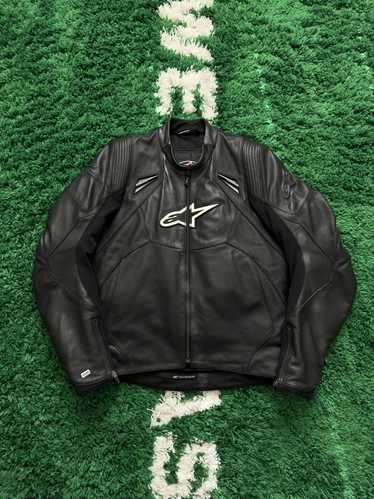 Alpinestars レザージャケット 黒/黄/赤EU50 最安値ken 3103525-1030-m1_faster-v3-